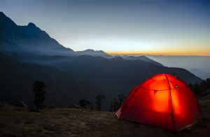 low cost camping ideas