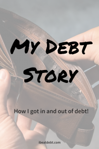 my debt story