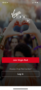 virgin red app available in the app or play store