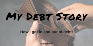 My debt story