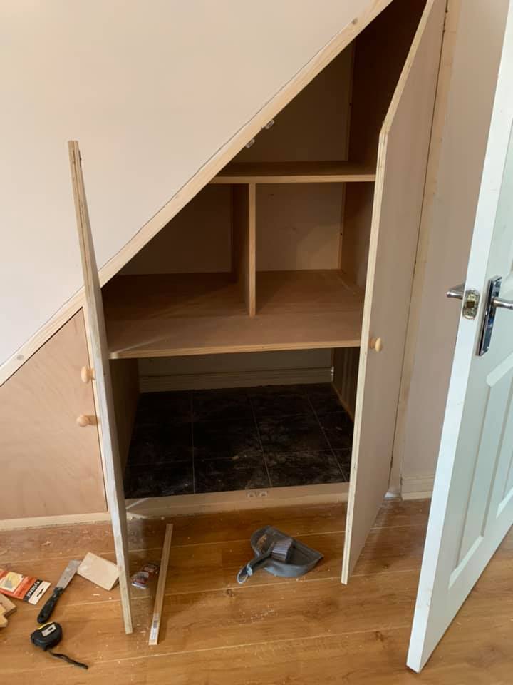 Flat Pack Under Stairs Storage Solutions - Smart Storage